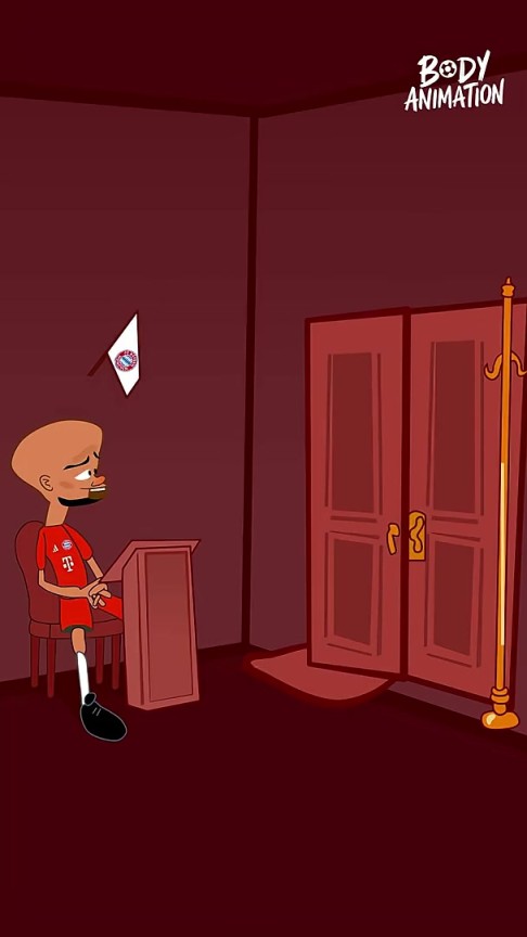 就这么短?外网动画恶搞:杰克逊去慕尼黑在孔帕尼面前转了一圈! 就这么短?外网动画恶搞:杰克逊去慕尼黑在孔帕尼面前转了一圈!